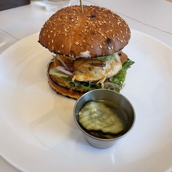 Bushfire Kitchen - Peri Peri Chicken Burger - American Near Me - Brea, California