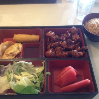 Mandarin Garden - Bento box, general tao's chicken. Yum! - Chinese Near Me - Sandy, Utah
