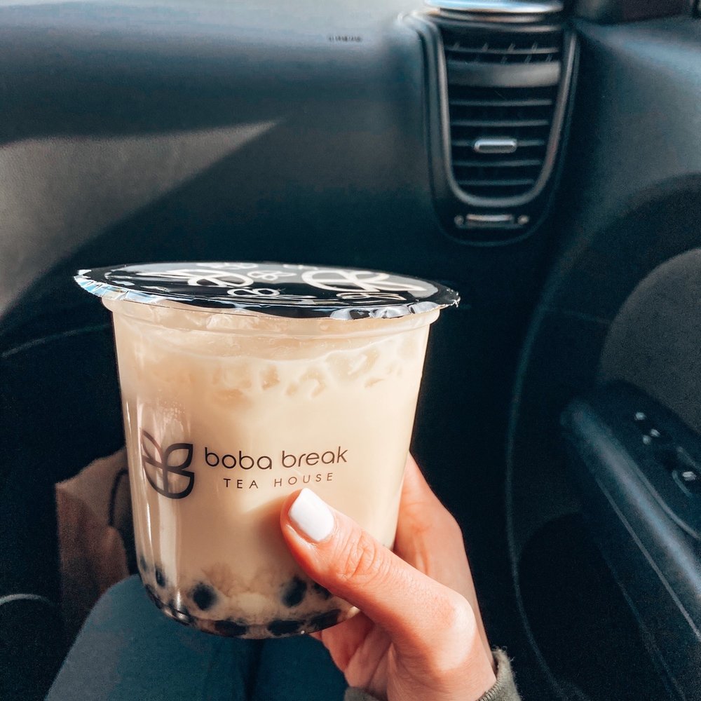 Boba Break Tea House - Honey milk green tea - Bubble Tea Near Me - Glendora, California Boba Break Tea House - Honey milk green tea - Bubble Tea Near Me - Glendora, California