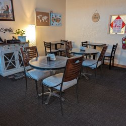 Supreme Cafe - Inside seating area.