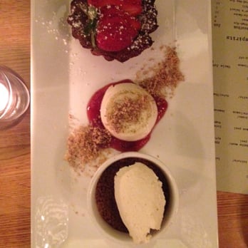 Range - Dessert flight. Pumpkin tiramasu is perfection. - New American Near Me - Chicago, Illinois