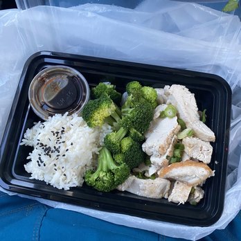 PrepLife Meal - Teriyaki Chicken Meal. I got the spicy one so the sauce is on the side. Broccoli wasn't steamed like menu in store and online said. - Food Delivery Services Near Me - Upland, California PrepLife Meal - Teriyaki Chicken Meal. I got the spicy one so the sauce is on the side. Broccoli wasn't steamed like menu in store and online said. - Food Delivery Services Near Me - Upland, California
