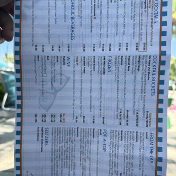 Shades Pool Bar - Menu - Bars Near Me - Lake Buena Vista, Florida Shades Pool Bar - Menu - Bars Near Me - Lake Buena Vista, Florida