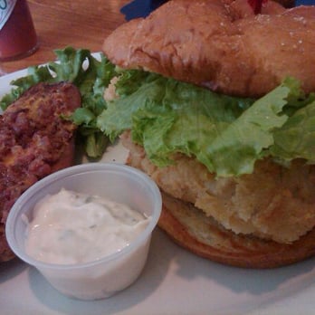 Budreau Steak & Taphouse - GREAT fried cod sandwich. - American Near Me - Attica, Indiana