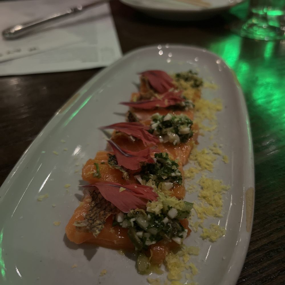 Waypoint - Salmon crudo - Bars Near Me - Cambridge, Massachusetts Waypoint - Salmon crudo - Bars Near Me - Cambridge, Massachusetts