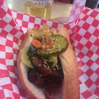 Liberty Rock Tavern - Pork Belly Banh Mi sandwich... tasty! - Bars Near Me - Milford, Connecticut Liberty Rock Tavern - Pork Belly Banh Mi sandwich... tasty! - Bars Near Me - Milford, Connecticut