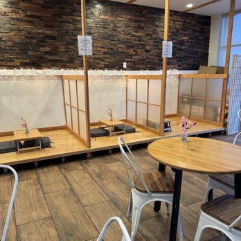 Okaeri Cafe - Part of the inside of cafe - Japanese Near Me - Richardson, Texas