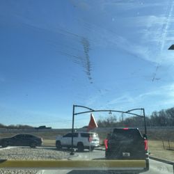 Driving through
