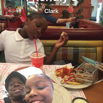 Friendly's - Me & my little buddy Aaliyah! - Burgers Near Me - Clark, New Jersey
