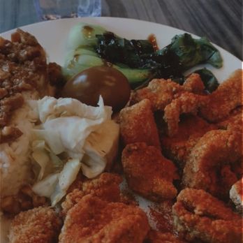 19 GOLD - Popcorn Chicken Over Rice - Taiwanese Near Me - Seattle, Washington