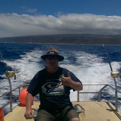 Wayne on the Kekoa getting burnt.