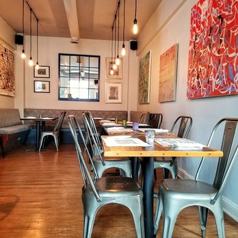 The Kitchen Table - Indoor seating. Clean and bright - Cafes Near Me - Pound Ridge, New York