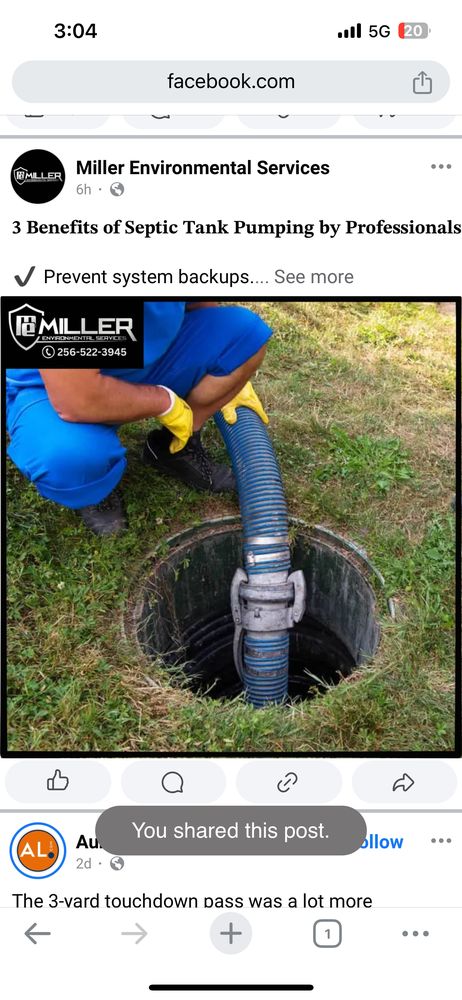 Slide of Miller Environmental Services