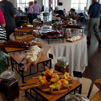 Pinstripes - The dessert buffet for the grand opening celebration - Bowling Near Me - North Bethesda, Maryland