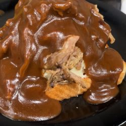 Dust Bowl Bar & Grill - Roast beef, mashed potatoes covered in gravy