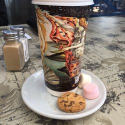Yilki Store - The massive "bucket" a 60oz cup of coffee or hot chocolate, hits the spot nicely