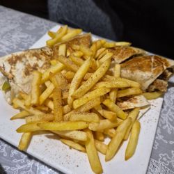 Chicken shawarma sandwich