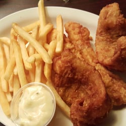 Topp Chalet - Fish dinner