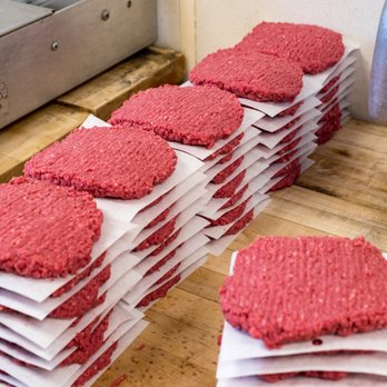 Langen Meats - a stack of hamburger patties - Meat Shops Near Me - Harrison, Ohio Langen Meats - a stack of hamburger patties - Meat Shops Near Me - Harrison, Ohio