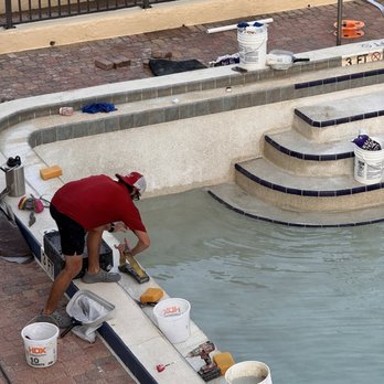 RED RHINO - Replacing first of 8 pool jet outlets - Pool & Hot Tub Service Near Me - Palm Springs, Florida RED RHINO - Replacing first of 8 pool jet outlets - Pool & Hot Tub Service Near Me - Palm Springs, Florida