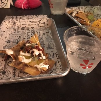 tacoria - Montclair - Chorizo nachos and my vodka sprite - Mexican Near Me - Montclair, New Jersey tacoria - Montclair - Chorizo nachos and my vodka sprite - Mexican Near Me - Montclair, New Jersey