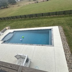 Premier Pool Service - Photo of the pool that Premier Pools did for us in Thompsons Station.