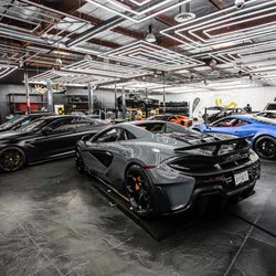 JYP Exotic Rentals - Our exotic fleet facility.