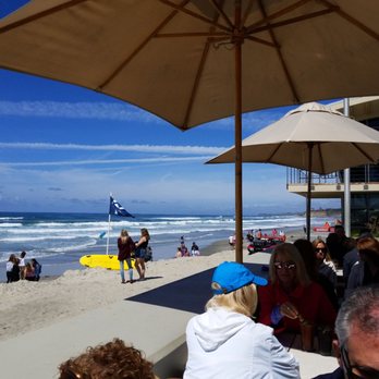 Poseidon on the Beach - Table by the beach - Seafood Near Me - Del Mar, California