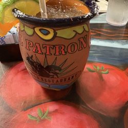 El Patron - The margarita,size medium, was very good.