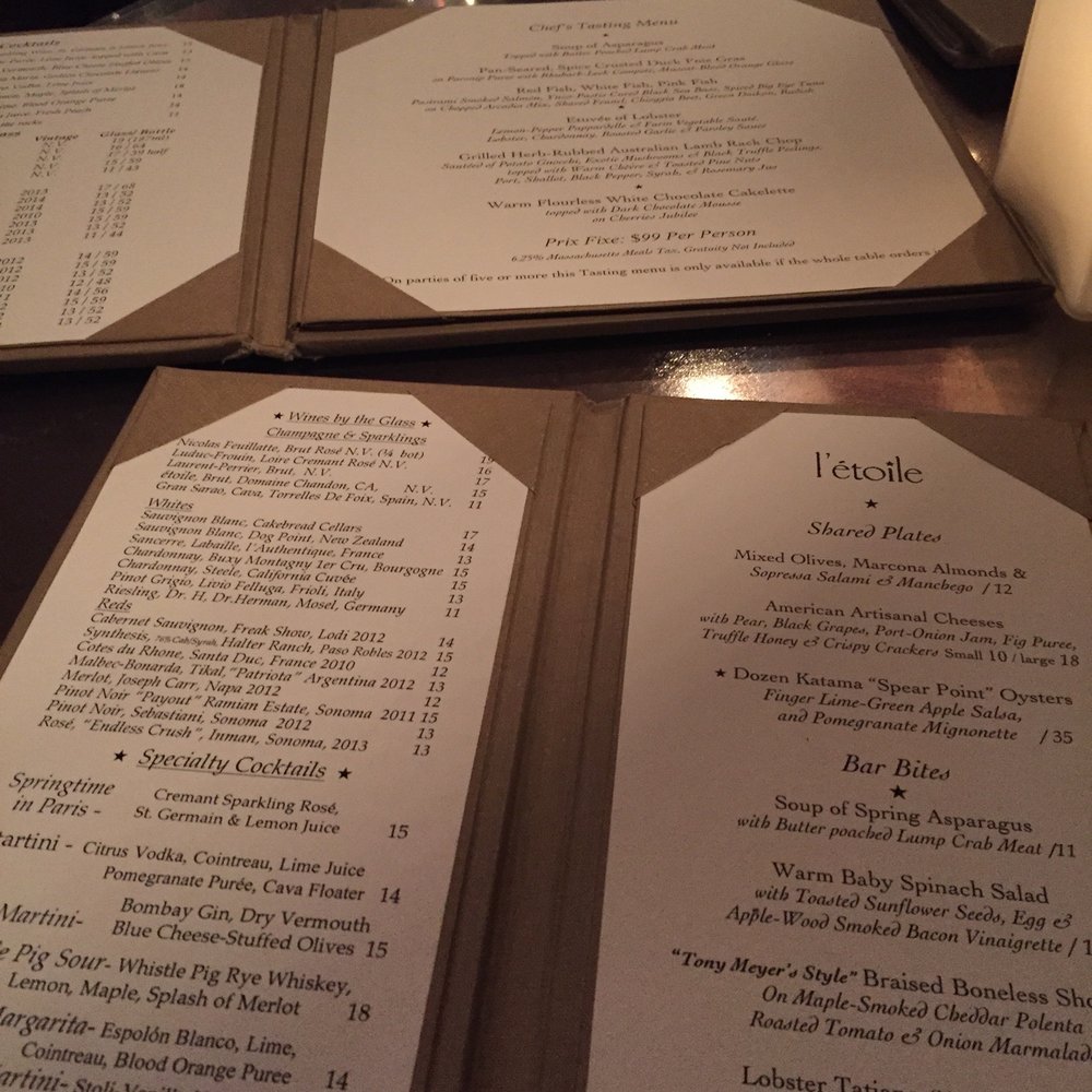 L'etoile Restaurant - French Near Me - Edgartown, Massachusetts