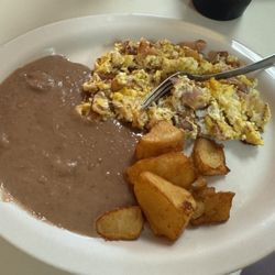 Huevos with Bacon Plate