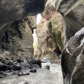Ouray Perimeter Trail - Base of Box Canyon below the trail - Hiking Near Me - Ridgway, Colorado