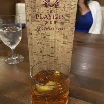 The Players’ Pub - Sassafras: Rye whiskey, Angostora bitters, absinthe wash - American Near Me - Kiawah Island, South Carolina The Players’ Pub - Sassafras: Rye whiskey, Angostora bitters, absinthe wash - American Near Me - Kiawah Island, South Carolina