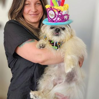 Just Fur Paws - Baby's wonderful coiffure! Baby trusts her more than she does me!! - Pet Groomers Near Me - Mission Viejo, California Just Fur Paws - Baby's wonderful coiffure! Baby trusts her more than she does me!! - Pet Groomers Near Me - Mission Viejo, California
