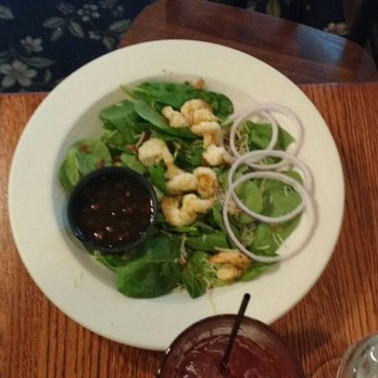 Winter Inn - Spinach salad with shrimp - Sports Bars Near Me - Greenville, Michigan Winter Inn - Spinach salad with shrimp - Sports Bars Near Me - Greenville, Michigan