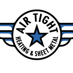 Air Tight Heating & Sheet Metal - Airtight Heating Logo