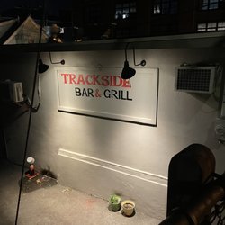 Trackside Bar & Grill - Restaurant Sign