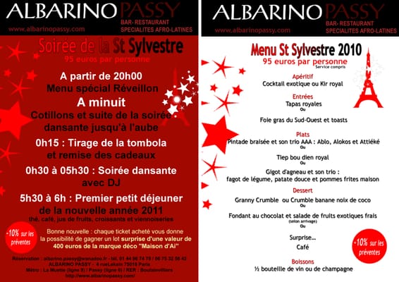Menu photo 2 Albarino Passy Paris, 75