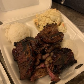 Matiki Island Barbecue - #2 Kalbi Plate - Hawaiian Near Me - Fullerton, California