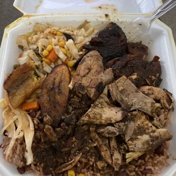 Caribbean Kitchen Bar and Grill - Large Jerk chicken dinner!! Purchased it on 6/13/2020 - Caribbean Near Me - Douglasville, Georgia Caribbean Kitchen Bar and Grill - Large Jerk chicken dinner!! Purchased it on 6/13/2020 - Caribbean Near Me - Douglasville, Georgia