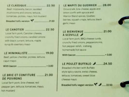 Menu photo 1 Chez victor Levis, QC