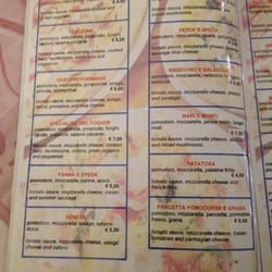 Pizzeria del Fogher - Menu 2