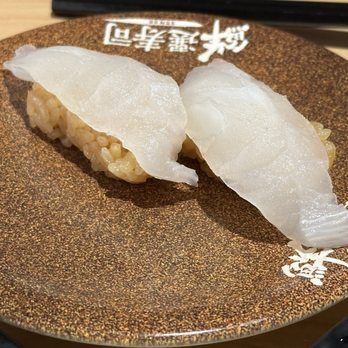 Waka Sakura - Sea bream - Conveyor Belt Sushi Near Me - Gardena, California Waka Sakura - Sea bream - Conveyor Belt Sushi Near Me - Gardena, California