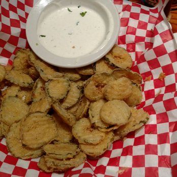 Ramblin Jacks Rib Eye - Jar of fried pickles - Steakhouses Near Me - Chehalis, Washington