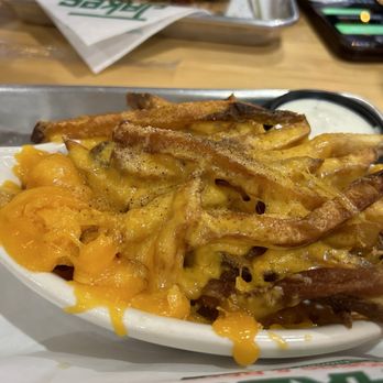 Jakes - The cheddar cheese fries at Jake's.   It comes with ranch. - Burgers Near Me - Waco, Texas