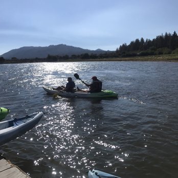 Paddles And Pedals - Tandem kayak and view from the dock - Rafting/Kayaking Near Me - Big Bear, California
