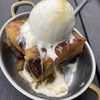 Prima Dopo - Fig and rosemary bread pudding - Italian Near Me - Baltimore, Maryland Prima Dopo - Fig and rosemary bread pudding - Italian Near Me - Baltimore, Maryland