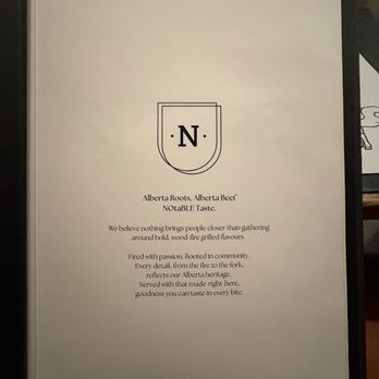 NOtaBLE The Restaurant - Menu - Canadian (New) Near Me - Calgary, Alberta NOtaBLE The Restaurant - Menu - Canadian (New) Near Me - Calgary, Alberta