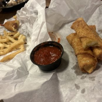 Snappy Dog - Snappy Stix and Corn Dog with fries - Hot Dogs Near Me - Chicago, Illinois