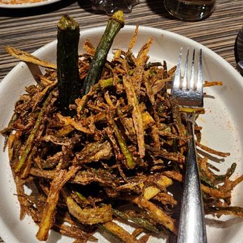 Erthya - Okra fries - Indian Near Me - Cupertino, California Erthya - Okra fries - Indian Near Me - Cupertino, California